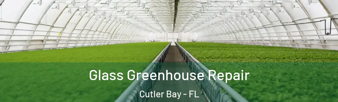 Glass Greenhouse Repair Cutler Bay - FL